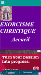 Mobile Screenshot of exorcismechristique.com